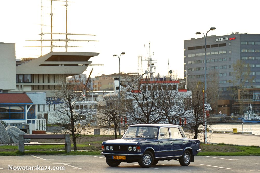 Fiat 125p MR 75 Michała Sobieskiego z Gdańska 10.04.2017 Sopot/Gdynia/Gdańsk Nowotarska24.com