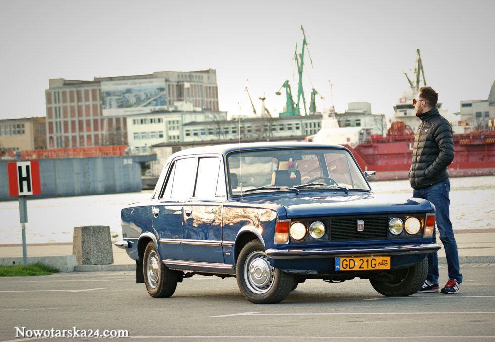 Fiat 125p MR 75 Michała Sobieskiego z Gdańska 10.04.2017 Sopot/Gdynia/Gdańsk Nowotarska24.com