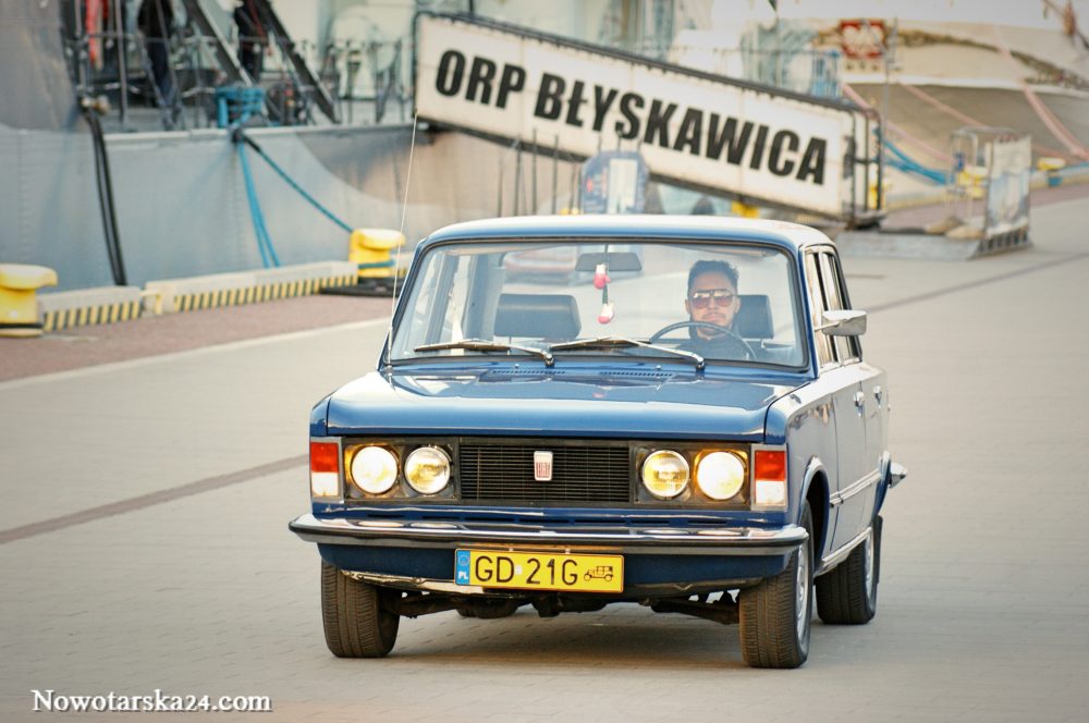 Fiat 125p MR 75 Michała Sobieskiego z Gdańska 10.04.2017 Sopot/Gdynia/Gdańsk Nowotarska24.com