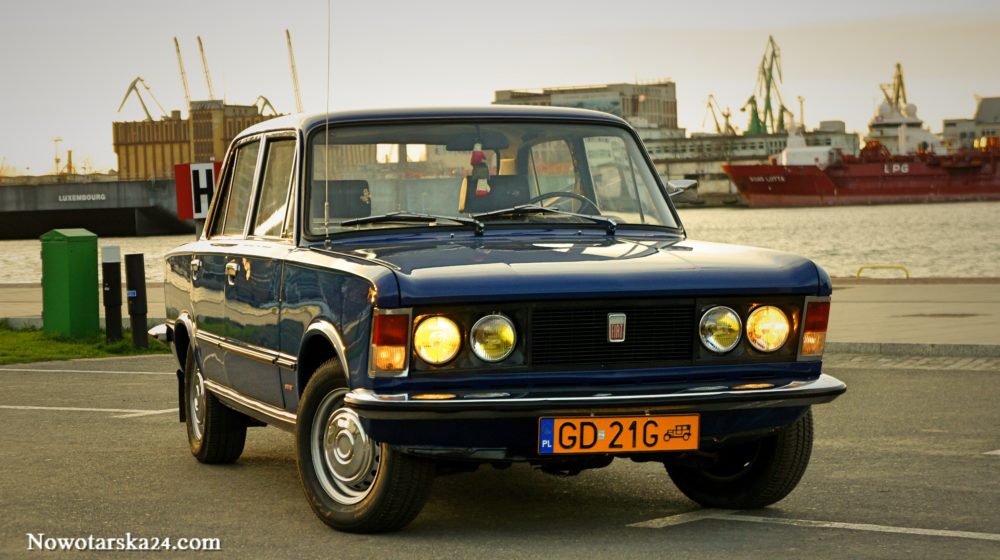 Fiat 125p MR 75 Michała Sobieskiego z Gdańska 10.04.2017 Sopot/Gdynia/Gdańsk Nowotarska24.com