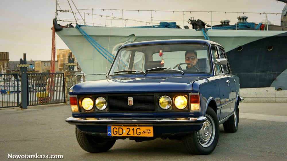 Fiat 125p MR 75 Michała Sobieskiego z Gdańska 10.04.2017 Sopot/Gdynia/Gdańsk Nowotarska24.com