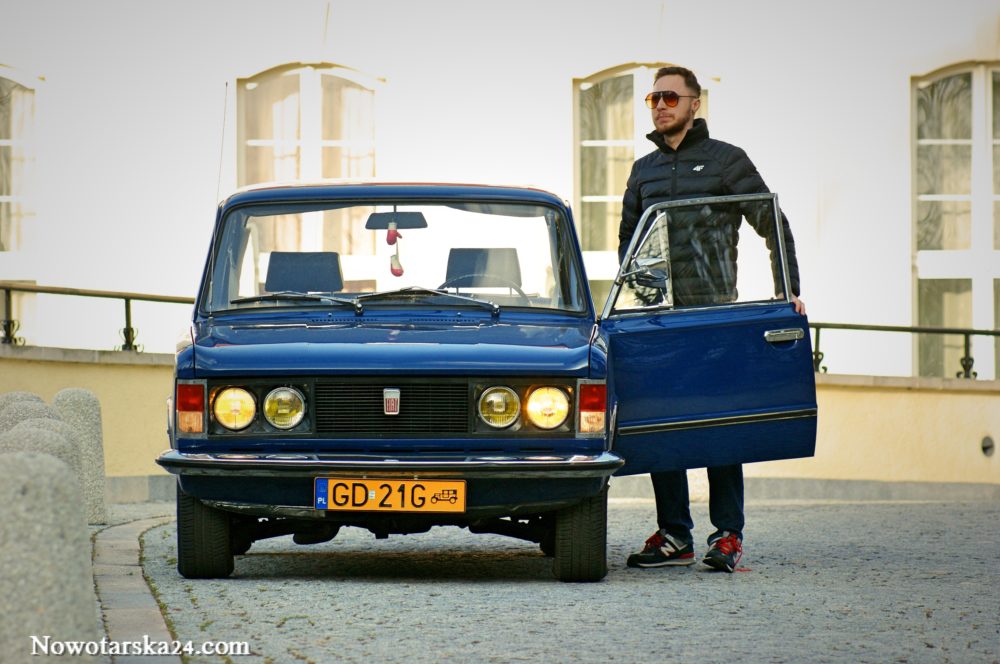 Fiat 125p MR 75 Michała Sobieskiego z Gdańska 10.04.2017 Sopot/Gdynia/Gdańsk Nowotarska24.com