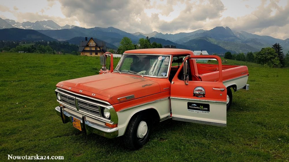 Ford F250 '72 5,9 V8 Gnojjowóz 8.06.2017 Zakopane Olcza Nowotarska24.com