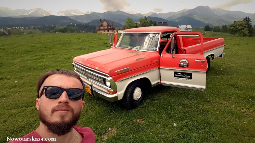 Ford F250 '72 5,9 V8 Gnojjowóz 8.06.2017 Zakopane Olcza Nowotarska24.com