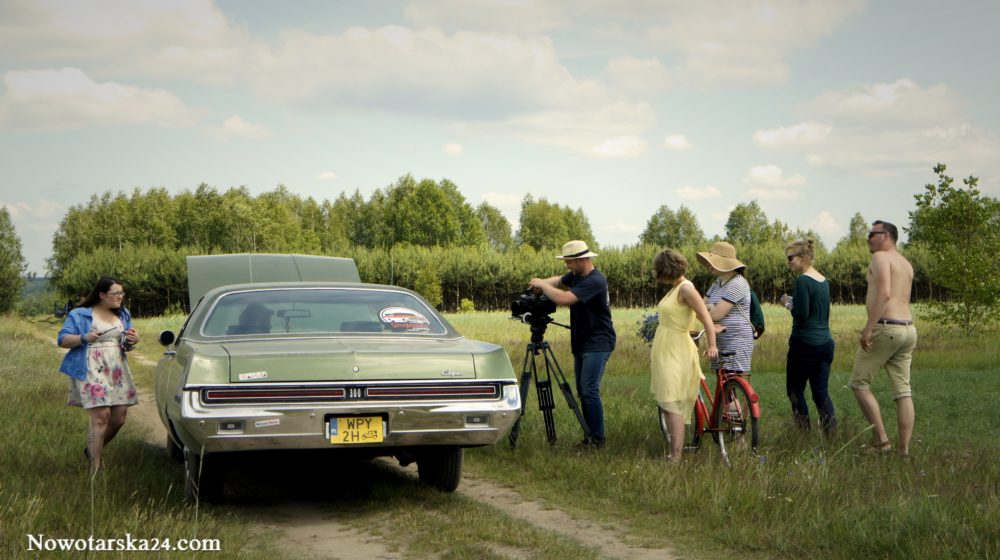 Plan zdjęciowy teledysku zespołu Odpoczno 18.06.2017 Chrysler 400 '69 440 - 7,2 V8 