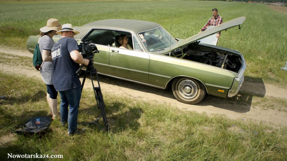 Plan zdjęciowy teledysku zespołu Odpoczno 18.06.2017 Chrysler 400 '69 440 - 7,2 V8 